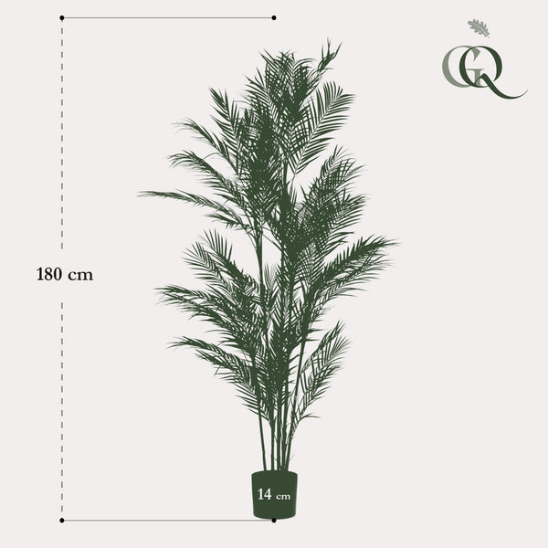 Kunstpflanze - Chamaedorea Elegans - Bergpalme - 180 cm