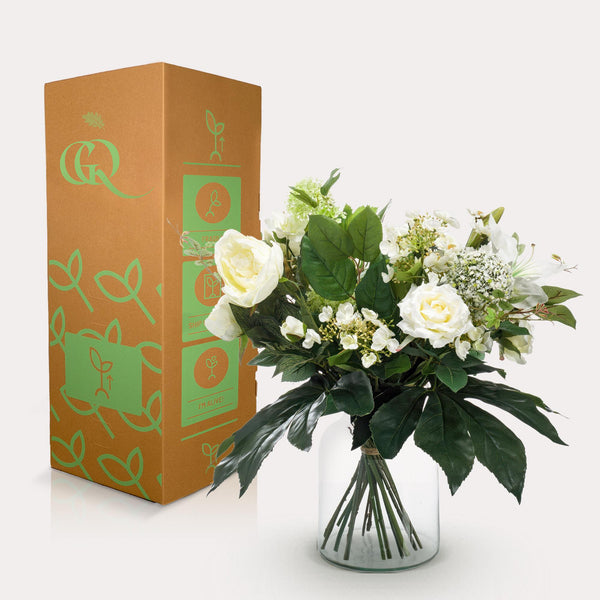Kunstblumenstrauß „White Dream“ – Ansicht 6