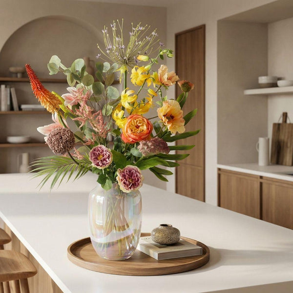 Kunstblumenstrauß ‚Tropical Chic Deluxe' – Real Touch – Ansicht 3