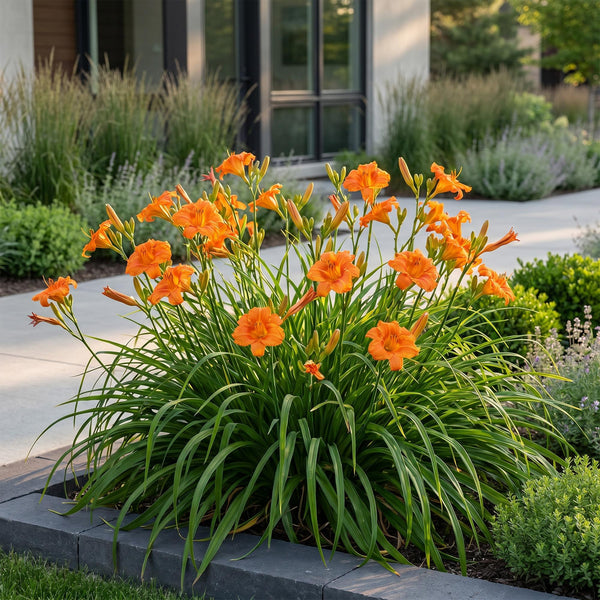 Taglilie ‚Mauna Loa' – Hemerocallis – Ansicht 6