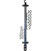 Außenthermometer aus Kunststoff, schwarz