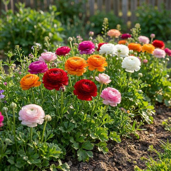 Ranunkel ‚Mix' – Ranunculus asiaticus – Ansicht 2