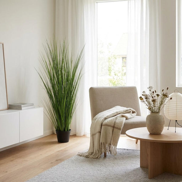 Kunstpflanze Ziergras (Onion Grass) – Ansicht 3