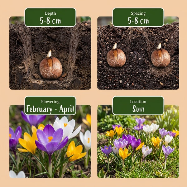 Botanische Krokusse Mischung – Crocus – Ansicht 4