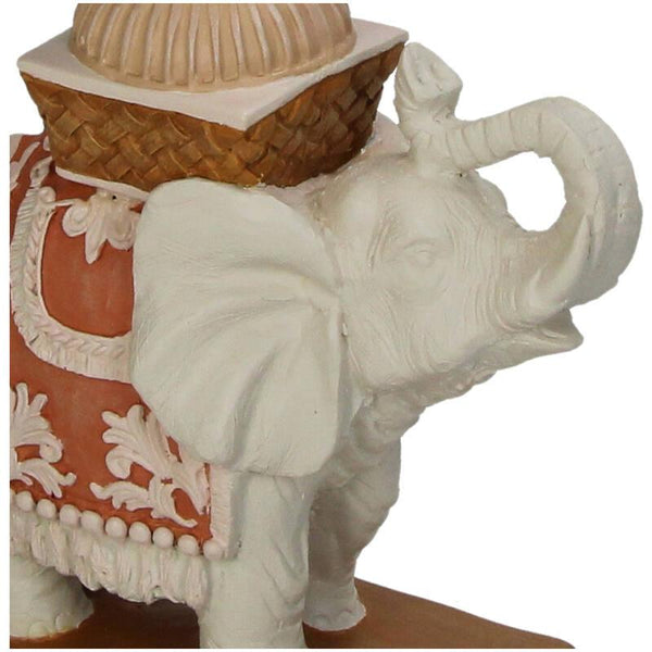 Kerzenhalter Elefant aus Polyresin