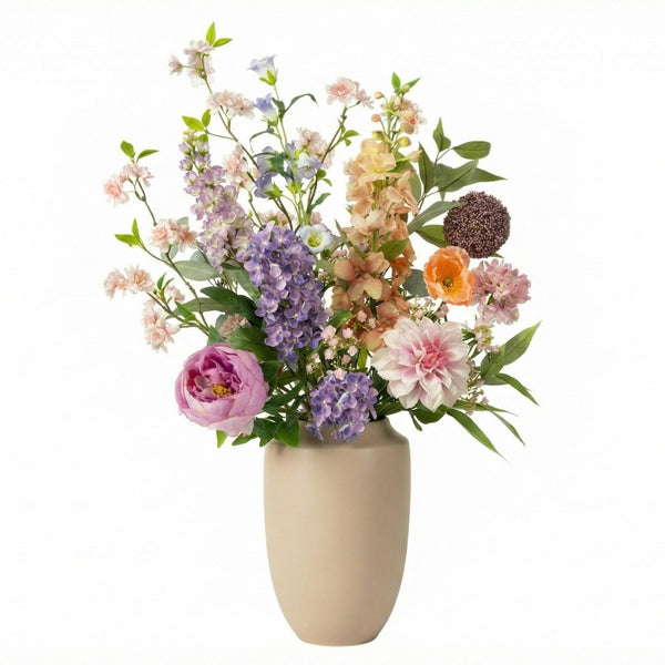 Kunstblumenstrauß „Pastel Meadow Deluxe" – Real Touch – Ansicht 8