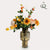 Kunstblumenstrauß L „Lemon Glow" – Pretty Orange