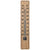 Außenthermometer aus Buchenholz