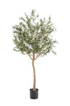Künstlicher Olivenbaum im Topf