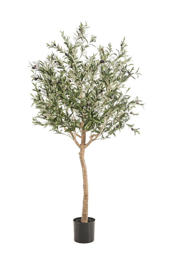 Künstlicher Olivenbaum im Topf