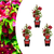 Waldrebe ‚Rouge Cardinal' – Clematis – Ø 9 cm, 3 Stück