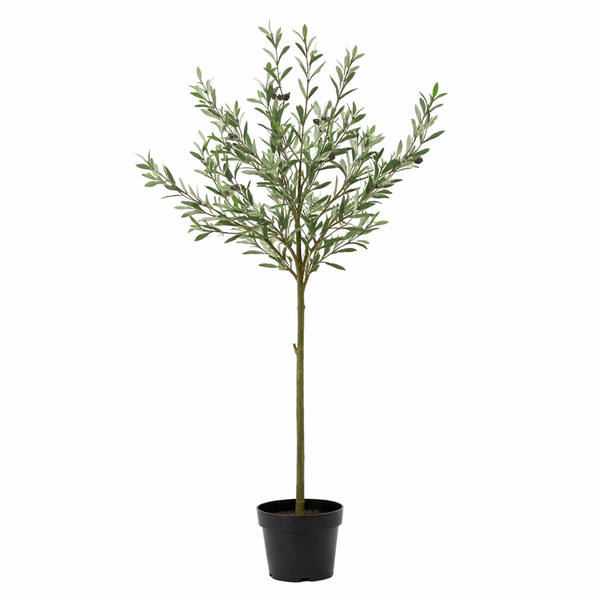 Künstlicher Olivenbaum im Topf