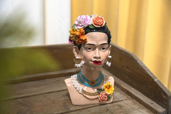 Deko-Vase Flower Lady, wasserdicht