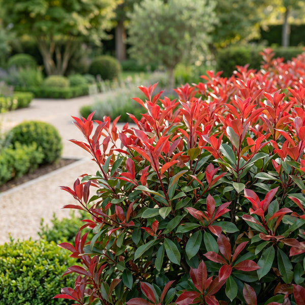 Glanzmispel ‚Carre Rouge' – Photinia × fraseri – Ansicht 5