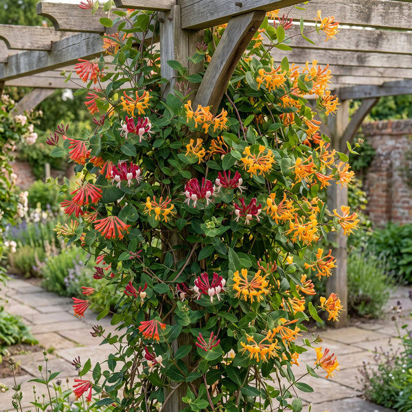 Geißblatt-Set „Tricolour“ – 3 Lonicera-Sorten – Ansicht 4