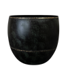 Pflanztopf „Belia" Vintage Schwarz