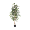Kunstpflanze Birkenfeige panaschiert (Ficus benjamina Variegata) – 160 cm