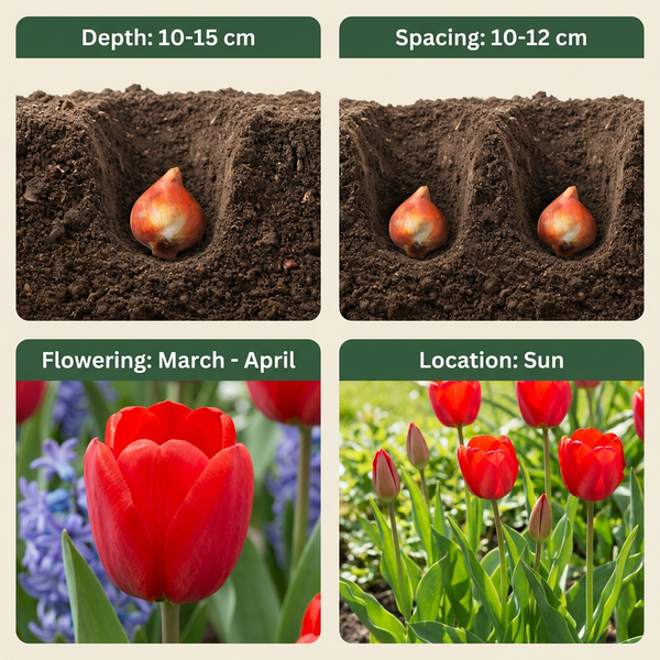 Triumph-Tulpe – Tulipa – Ansicht 4