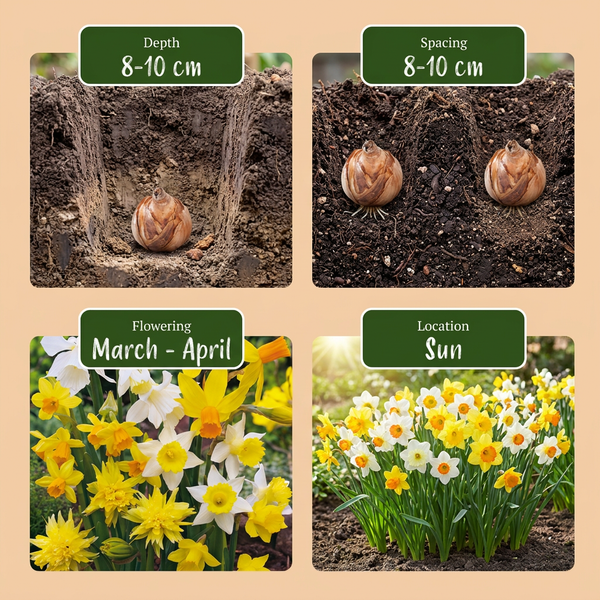 Botanische Narzisse ‚Botanical Mix' – Narcissus – Ansicht 4