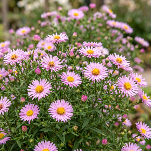 Kissen-Aster ‚Wood's Pink' – Aster dumosus – Ansicht 5