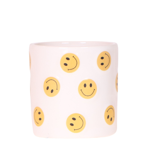 Übertopf Smiley