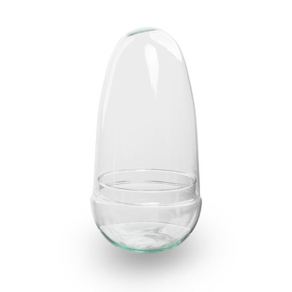 Terrarium-Glas Egg zweiteilig