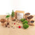 Terrarium-Set „Mini-Weihnachtsbaum“ – 3 Pflanzen, Nachfüll- & Starterpaket