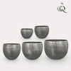 Pflanzgefäß-Set „Rowen“ aus Aluminium, 5-teilig