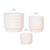 Übertopf-Set „Marble Light“ – Kombi-Angebot Marmor-Übertöpfe