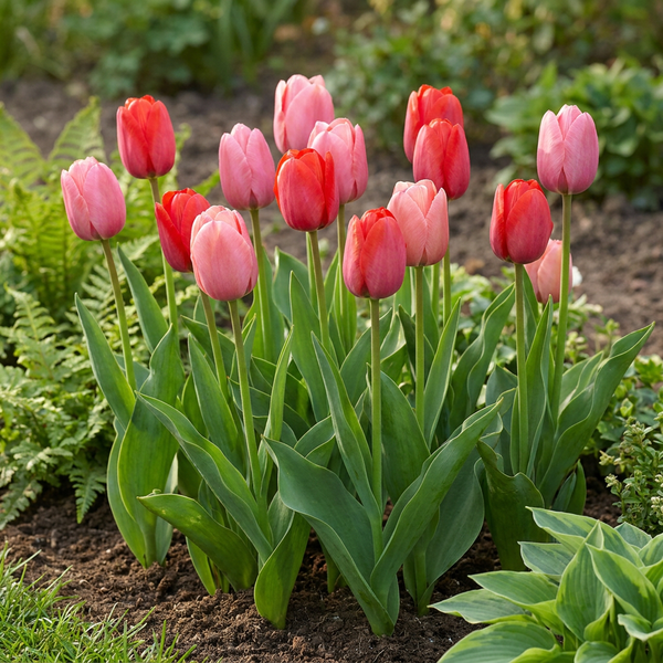 Tulpe Rosa-Rot – Tulipa – Ansicht 2