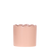 Übertopf Curve – Ø 6 cm, Rosa