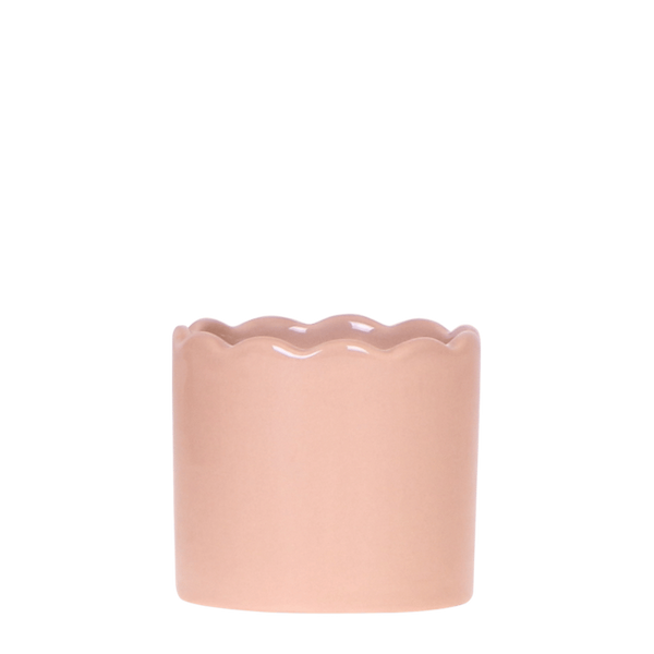 Übertopf Curve – Ø 6 cm, Rosa