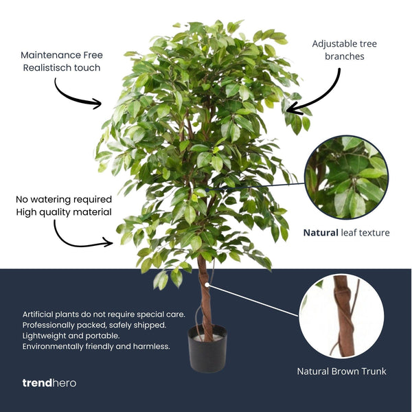 Kunstpflanze Ficus Deluxe Vine – Ansicht 7