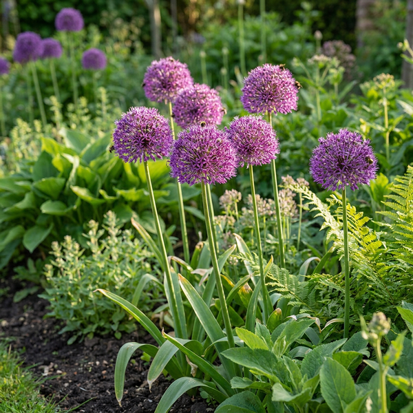 Zierlauch ‚Purple Sensation' – Allium hollandicum – Ansicht 2