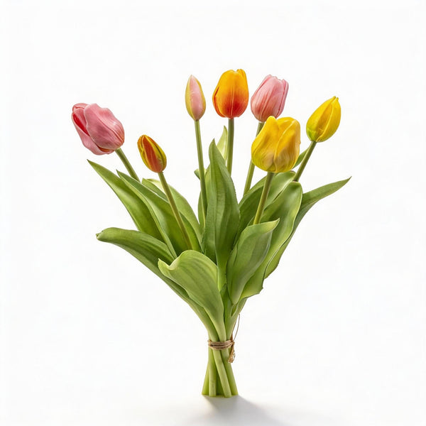 Kunsttulpen-Strauß Real Touch