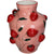 Vase Erdbeere aus Dolomit
