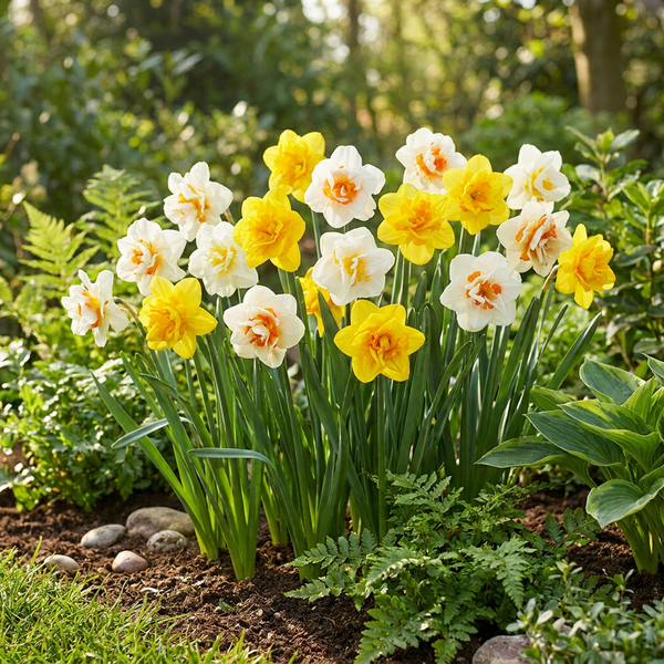 Gefüllte Narzisse ‚Double Mix' – Narcissus – Ansicht 2