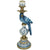Kerzenständer Dutch Blue Parrot, links