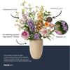 Kunstblumenstrauß „Pastel Meadow Deluxe" – Real Touch – Ansicht 6