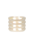 Übertopf Glow – Ø 6 cm, Travertin