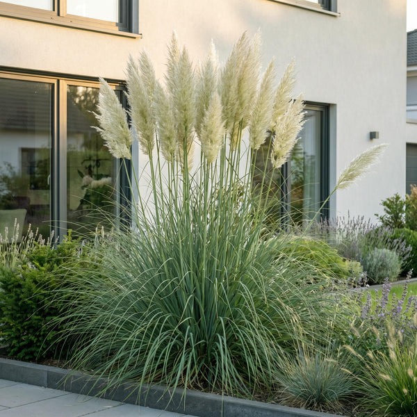 Zwerg-Pampasgras ‚Pumila' – Cortaderia selloana – Ansicht 6