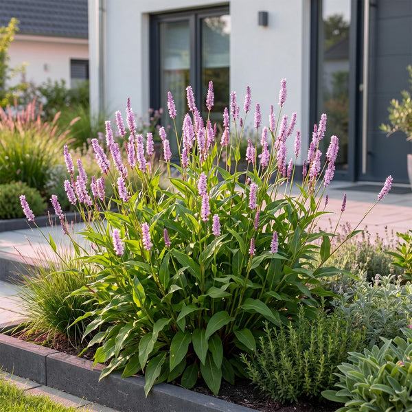 Kerzenknöterich ‚Rosea' – Persicaria amplexicaulis – Ansicht 6
