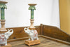 Kerzenhalter Elefant aus Polyresin
