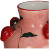 Vase Erdbeere aus Dolomit