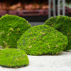 Kunstmoos-Platte grün – 4er-Set
