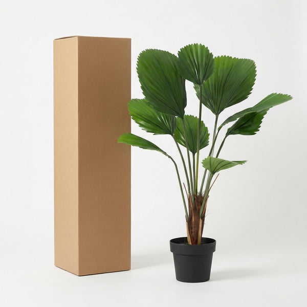 Kunstpflanze Licuala-Palme (Licuala grandis) – Ansicht 6