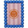 Bilderrahmen Smiley aus Polyresin