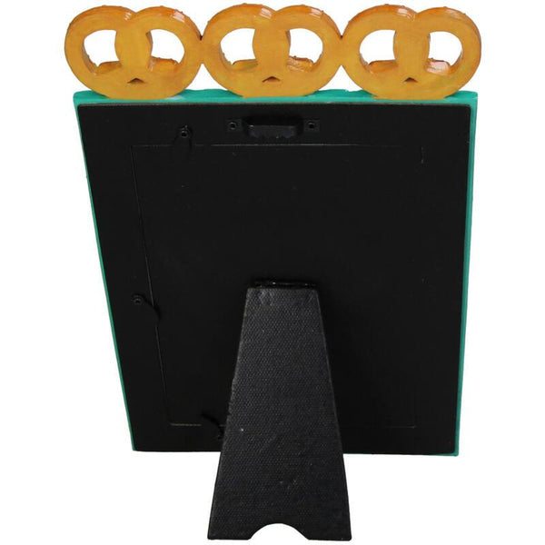 Bilderrahmen Brezel aus Polyresin