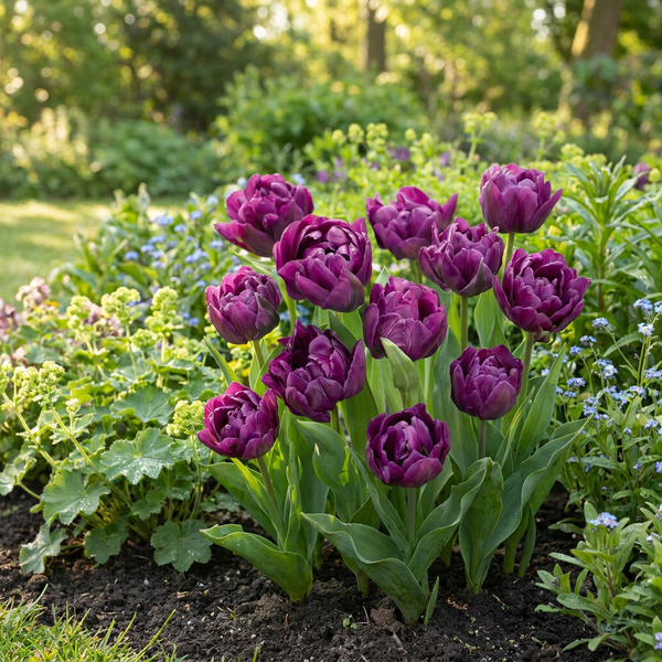 Gefüllte Tulpe ‚Double Lilac' – Tulipa – Ansicht 2