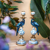 Kerzenständer Dutch Blue Papagei rechts